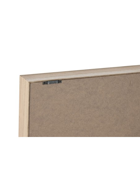 ESPEJO MDF 60X13X60 ESTANTERIA NATURAL