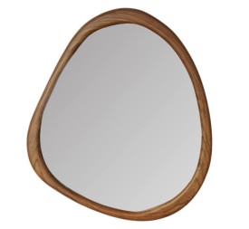 ESPEJO MADERA 44X2X48 MARRON