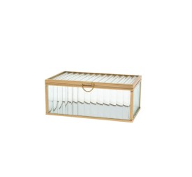 JOYERO CRISTAL METAL 15X11X6 TRANSPARENTE