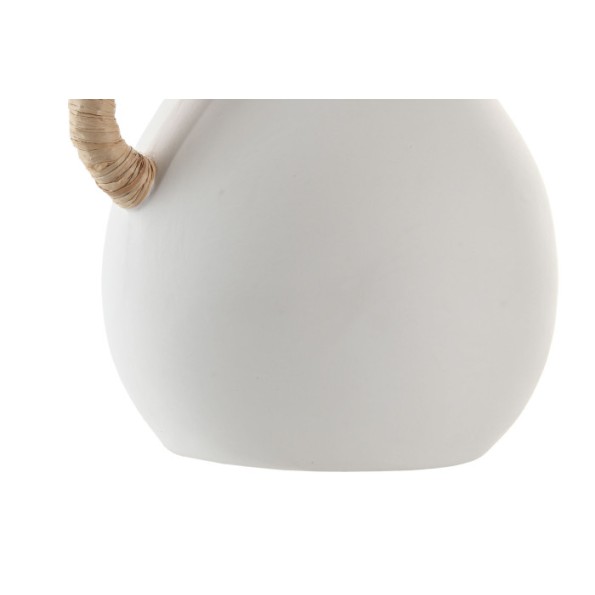 JARRON CERAMICA 17X15X15,5 BLANCO