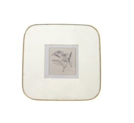 MARCO FOTO 10X10 METAL CRISTAL 21,5X1X21,5 DORADO