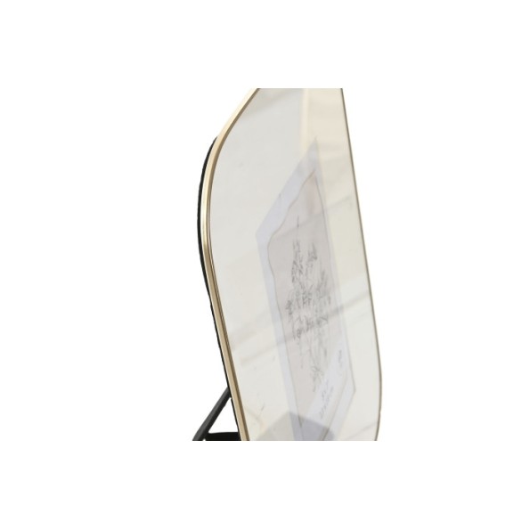 MARCO FOTO 15X20 METAL CRISTAL 24X1X29 DORADO