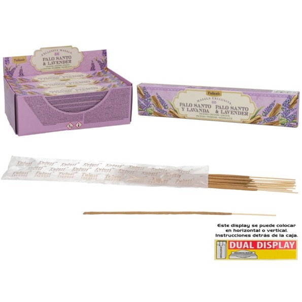 INCIENSO 15G 14 STICKS EXCLUSIVE MASALA PALO SANTO (3966)