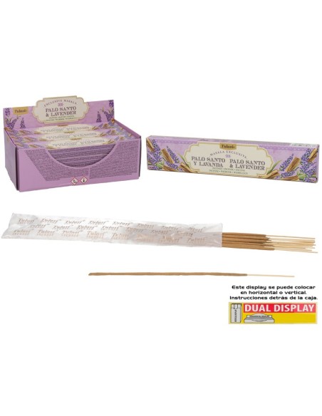 INCIENSO 15G 14 STICKS EXCLUSIVE MASALA PALO SANTO (3966)