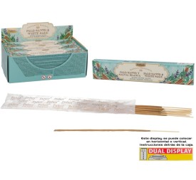 INCIENSO 15G 14 STICKS EXCLUSIVE MASALA PALO SANTO