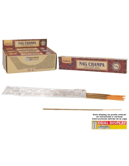 INCIENSO 15G 14 STICK NAG CHAMPA DELIGHTS (ORIGINA