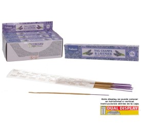 INCIENSO 15G 14 STICK NAG CHAMPA DELIGHTS LAVENDER