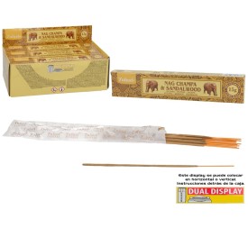 INCIENSO 15G 14 STICK NAG CHAMPA DELIGHTS SANDALWO
