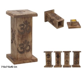 TORRE PORTA INCIENSO CONO 7,5X7,5X15CM 4STD