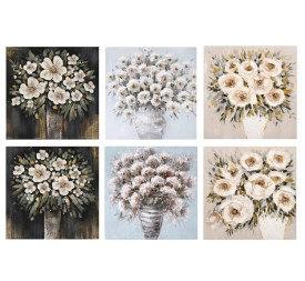 CUADRO PINTADO A MANO 100% VOGHA 60X60CM 6 SURT.