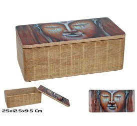 CAJA ESMALTADA CON TAPA BUDA 25X12,5X9,5CM