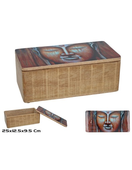CAJA ESMALTADA CON TAPA BUDA 25X12,5X9,5CM