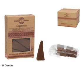 INCIENSO 5 CONOS SAFFRONIA ORGANICO
