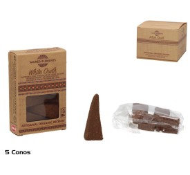 INCIENSO 5 CONOS WHITE OUD ORGANICO