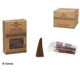 INCIENSO 5 CONOS GOOD VIBES ORGANICO