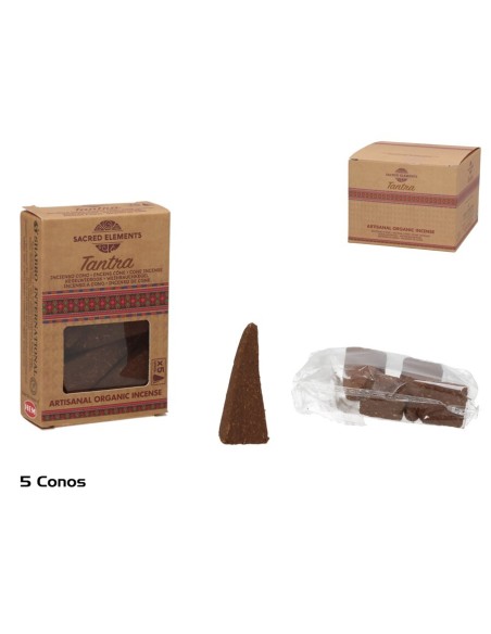 INCIENSO 5 CONOS TANTRA ORGANICO