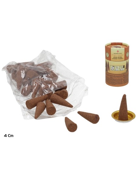 PACK 30PCS INCIENSO CONO PALO SANTO 4CM
