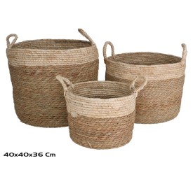 CESTAS X3 PONGOTODO OLIVIA 40X40X36CM