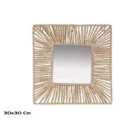 ESPEJO CUADRADO LUNA  30X30X2CM