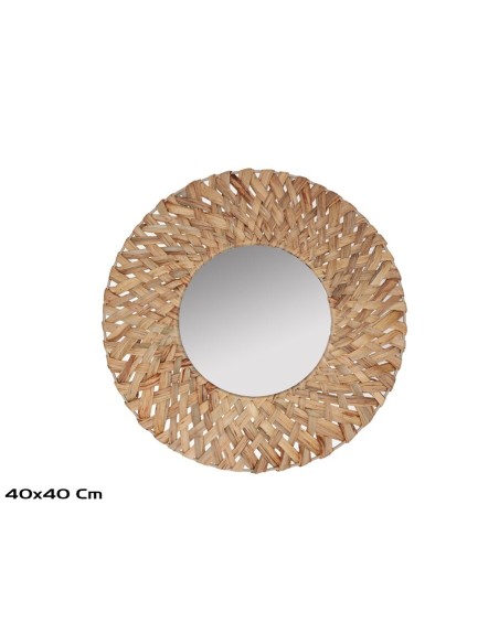 ESPEJO REDONDO DUNA  40X40X2CM