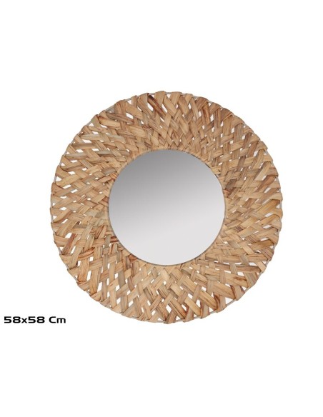 ESPEJO REDONDO DUNA 58X58X2CM