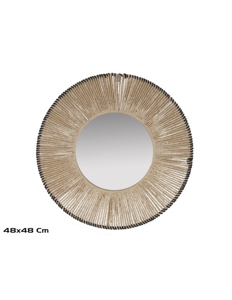 ESPEJO REDONDO  JUPITER 48X48X2CM