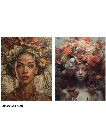 CUADRO CRISTAL TEMPLADO JUNO 40X50CM 2 SURT.