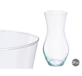 JARRON CRISTAL ABOMBADO 37CM