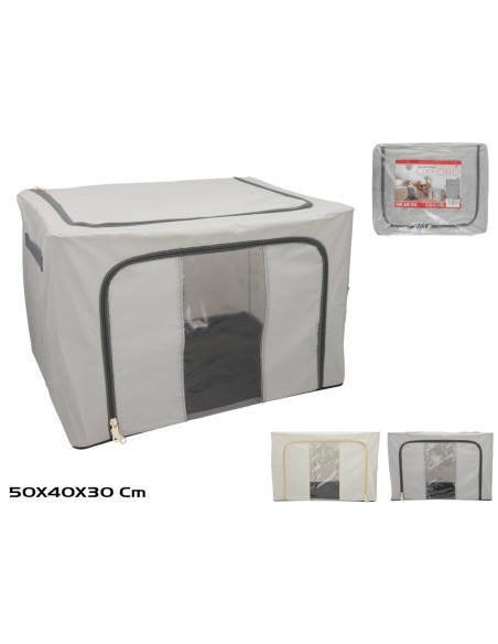 CAJA ALMACENAJE OXFORD 50X40X30 CM