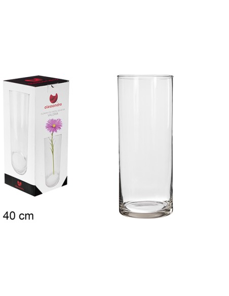 FLORERO CRISTAL VALERIA 40 CM
