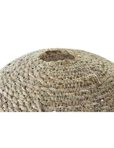 PANTALLA SEAGRASS 30X30X13 NATURAL MARRON