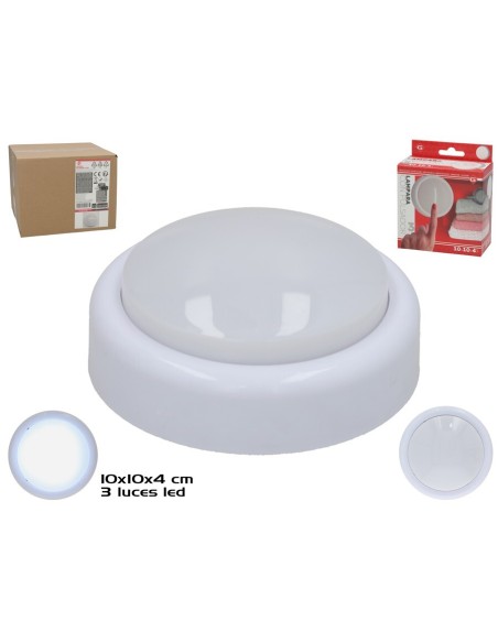 LAMPARA PULSADOR 3 LED