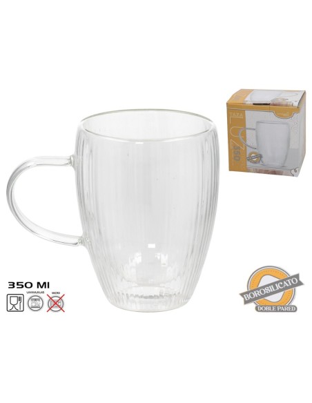 TAZA LUZ STRIPES 350ML