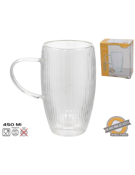 TAZA LUZ STRIPES 450ML