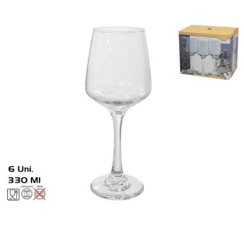 SET 6 COPAS VINO LAGO 330ML