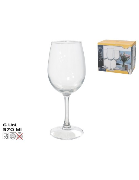 SET 6 COPAS LARK 370ML
