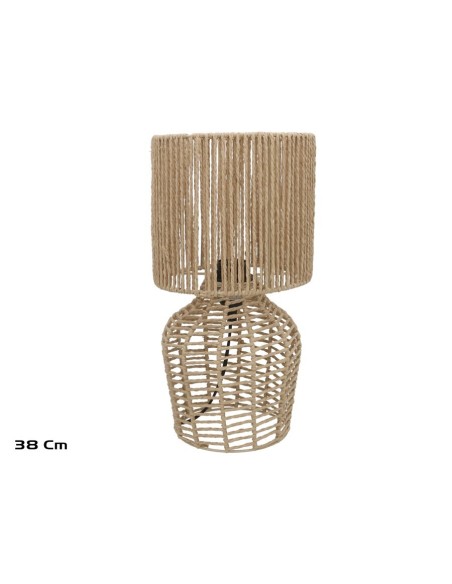 LAMPARA LURSA 38CM MARRON