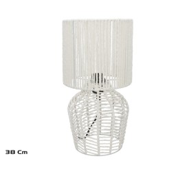 LAMPARA GOTA 38CM BLANCA