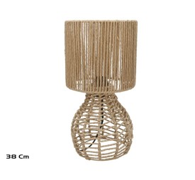LAMPARA GOTA 38CM MARRON