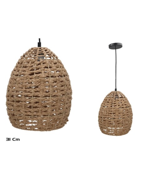 LAMPARA COLGANTE H31X24 CM LAMPARA COLGANTE H31X24 CM