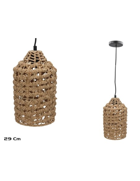 LAMPARA COLGANTE H29X16 CM LAMPARA COLGANTE H29X16 CM