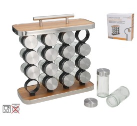 ORGANIZADOR ESPECIAS LUXE C/TARROS 16 28X12X28CM
