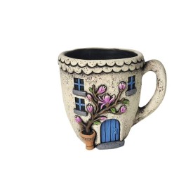  MACETERO TAZA CASA L 19,9x15,7x16 cm.