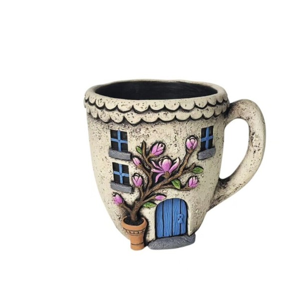 MACETERO TAZA CASA L