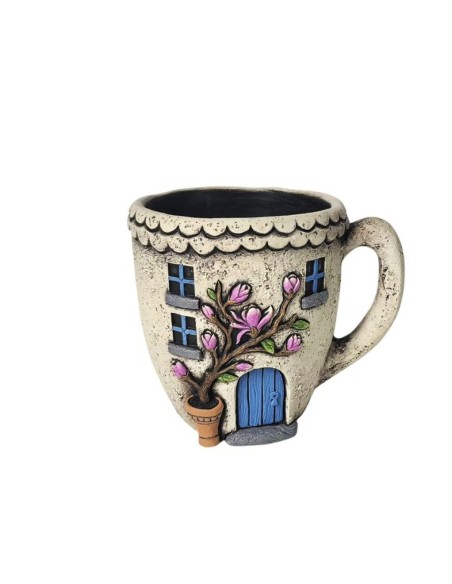 MACETERO TAZA CASA L