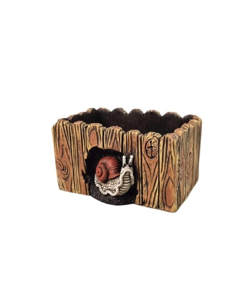 [56797] JARDINERA AGUJERO CARACOL  21,3x15,4x11,3 cm.