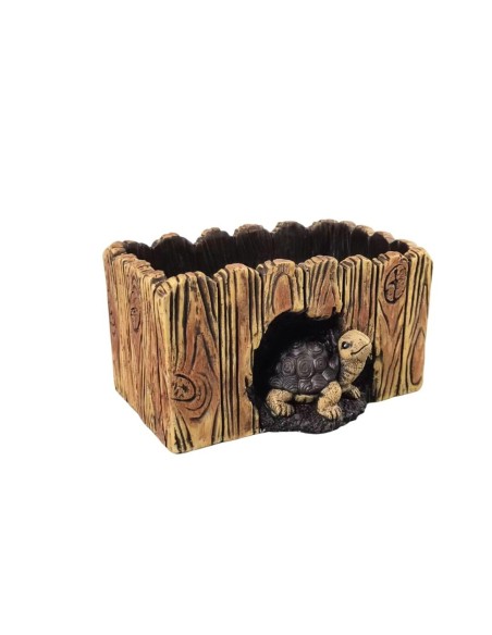 JARDINERA AGUJERO TORTUGA  22,3x15,8x12,3 cm.