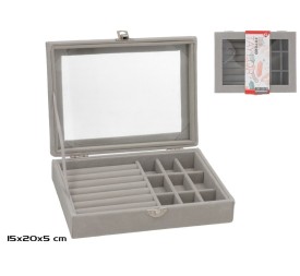 BANDEJA JOYERO C/COJINES TAYLOR 20X15X5CM