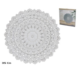 MANDALA LINEN BASE MDF 35X1,5X35CM