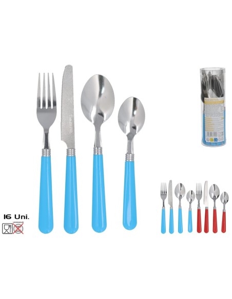 SET 16 CUBIERTOS DE COCINA SUSANA 21,6CM 2 SURTIDO SET 16 CUBIERTOS DE COCINA SUSANA 21,6CM 2 SURTIDO